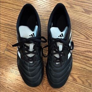 Adidas Unisex Goletto VIII FG Black and White Soccer Cleats